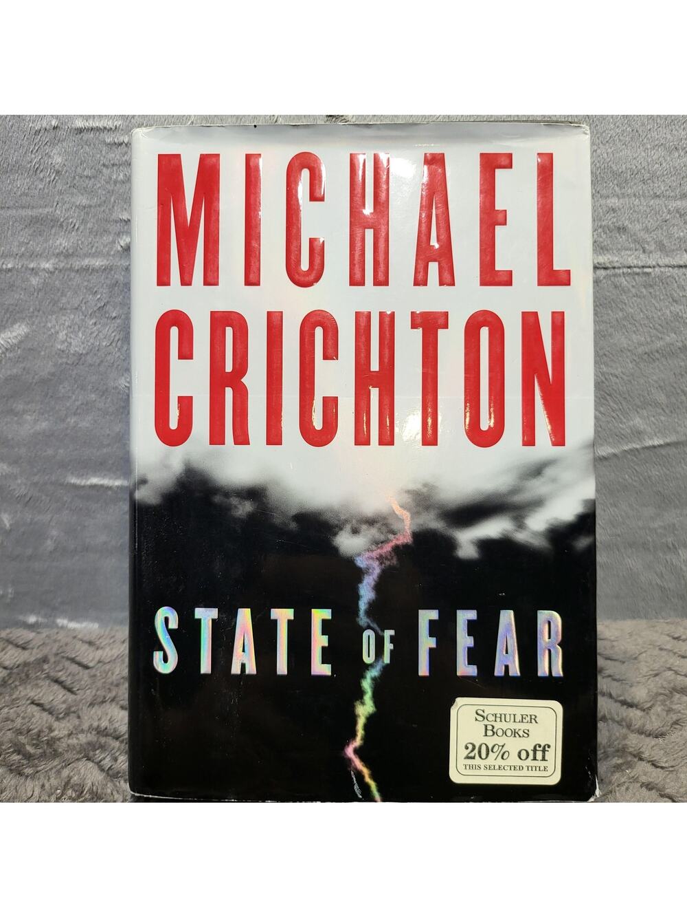 Michael Crichton STATE OF FEAR Hardcover First Edition 2004 HarperCollins